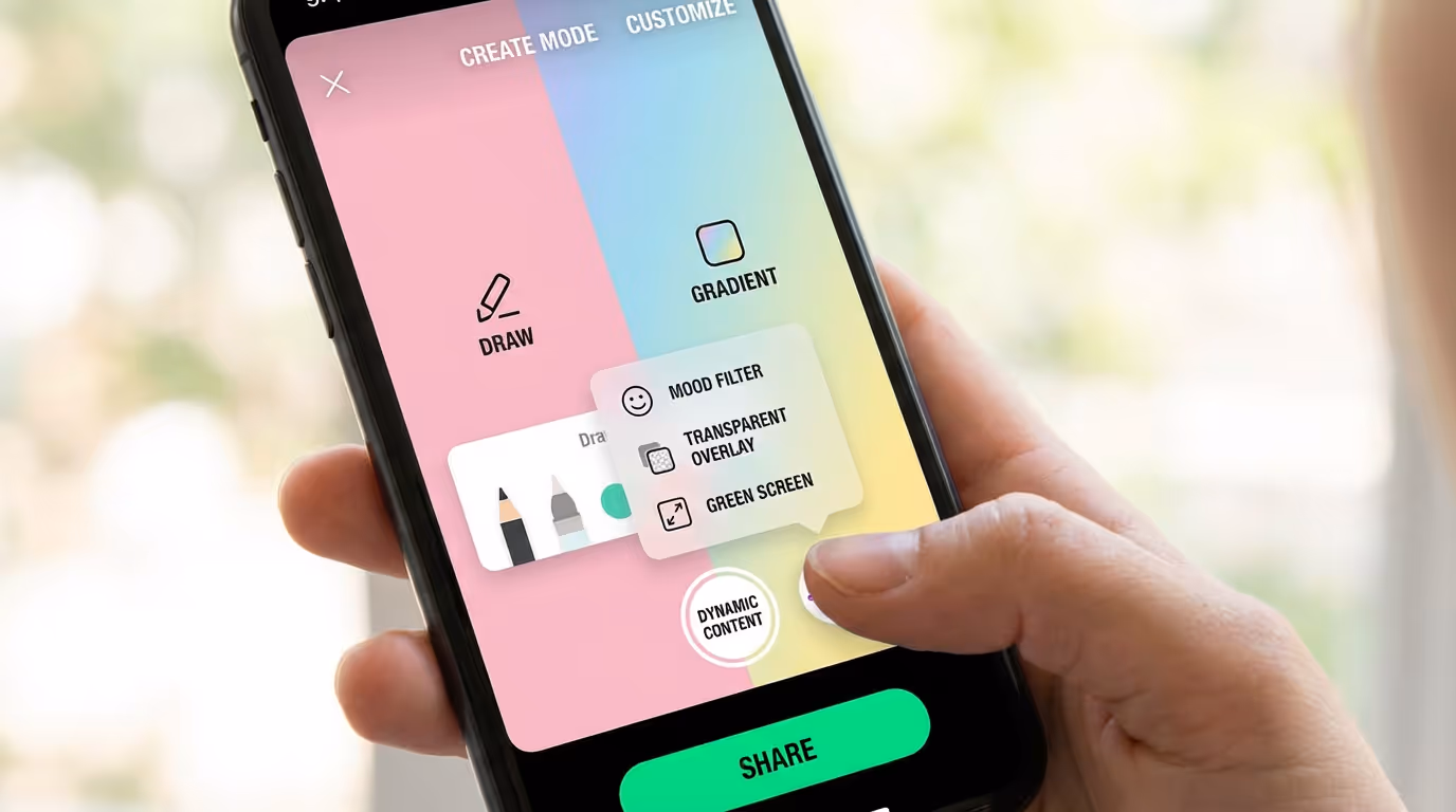 The Basics-How to Change Background Color on Instagram Story